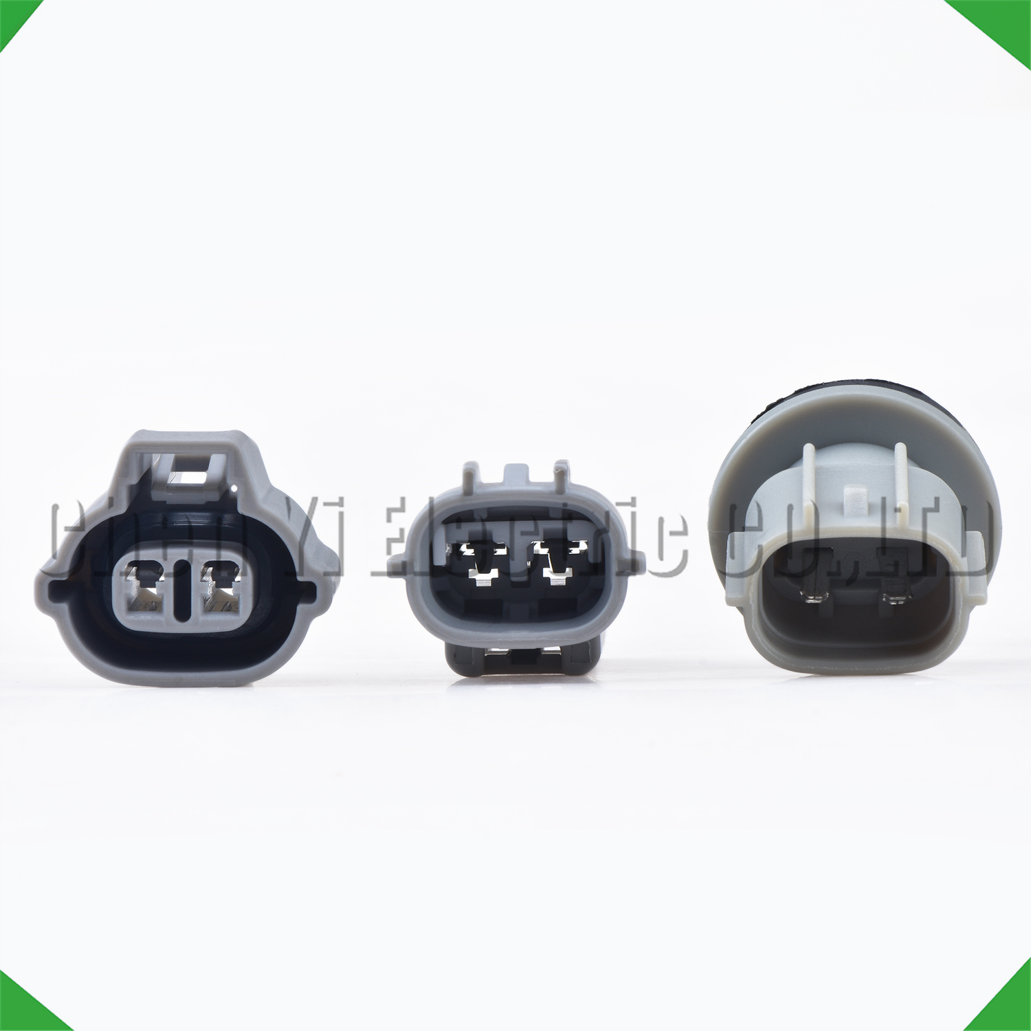 Conector automático de 2 pines, Base de luz T10 T15, enchufe de bombilla halógena, soporte de lámpara, enchufe de arnés de cables 8161512590 7223-1324-40 90075-60001