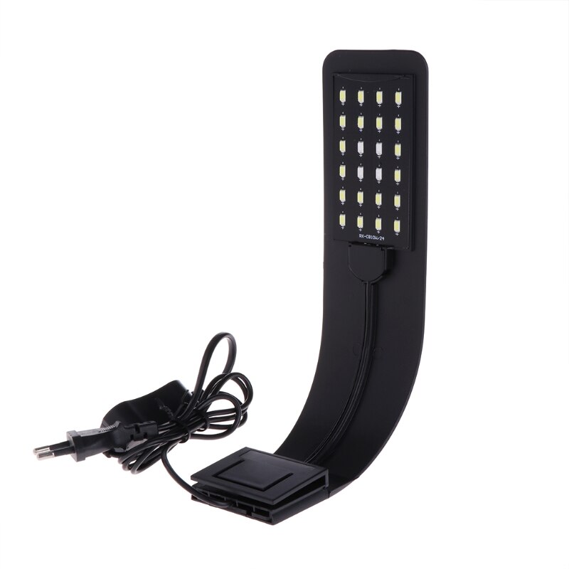 Lámpara de ahorro de energía para acuario, luz LED de 10W de alto brillo para pecera, 5730, enchufe europeo