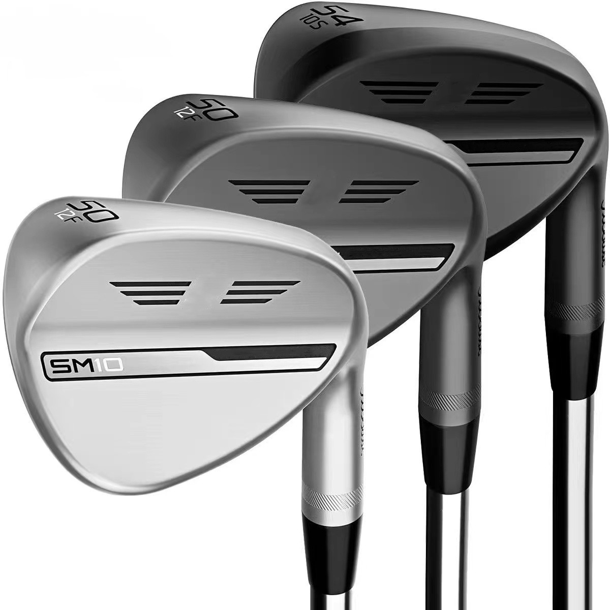 Golf Wedges SM10 Golf Clubs Wedge 48 50 52 54 56 58 60 62 Lob Sand Pole Silver Black Champagne color