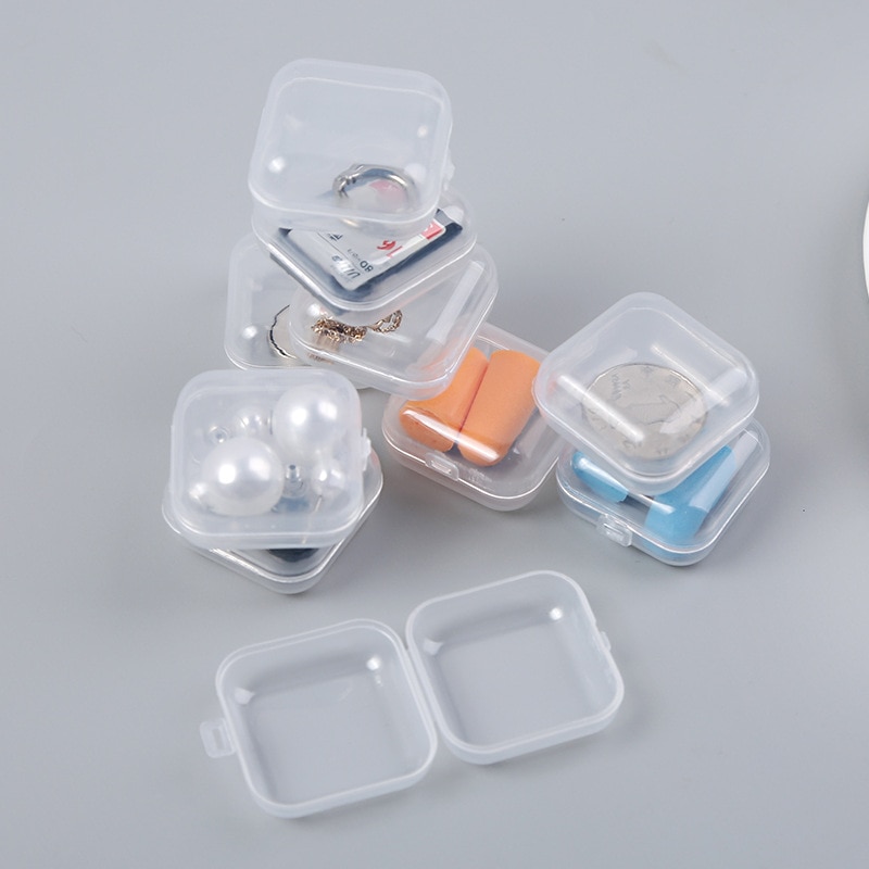 10pcs/set Portable Women's Mini Jewelry Box Organizer Case Multifunction Jewelry Packaging Box Travel Accessories