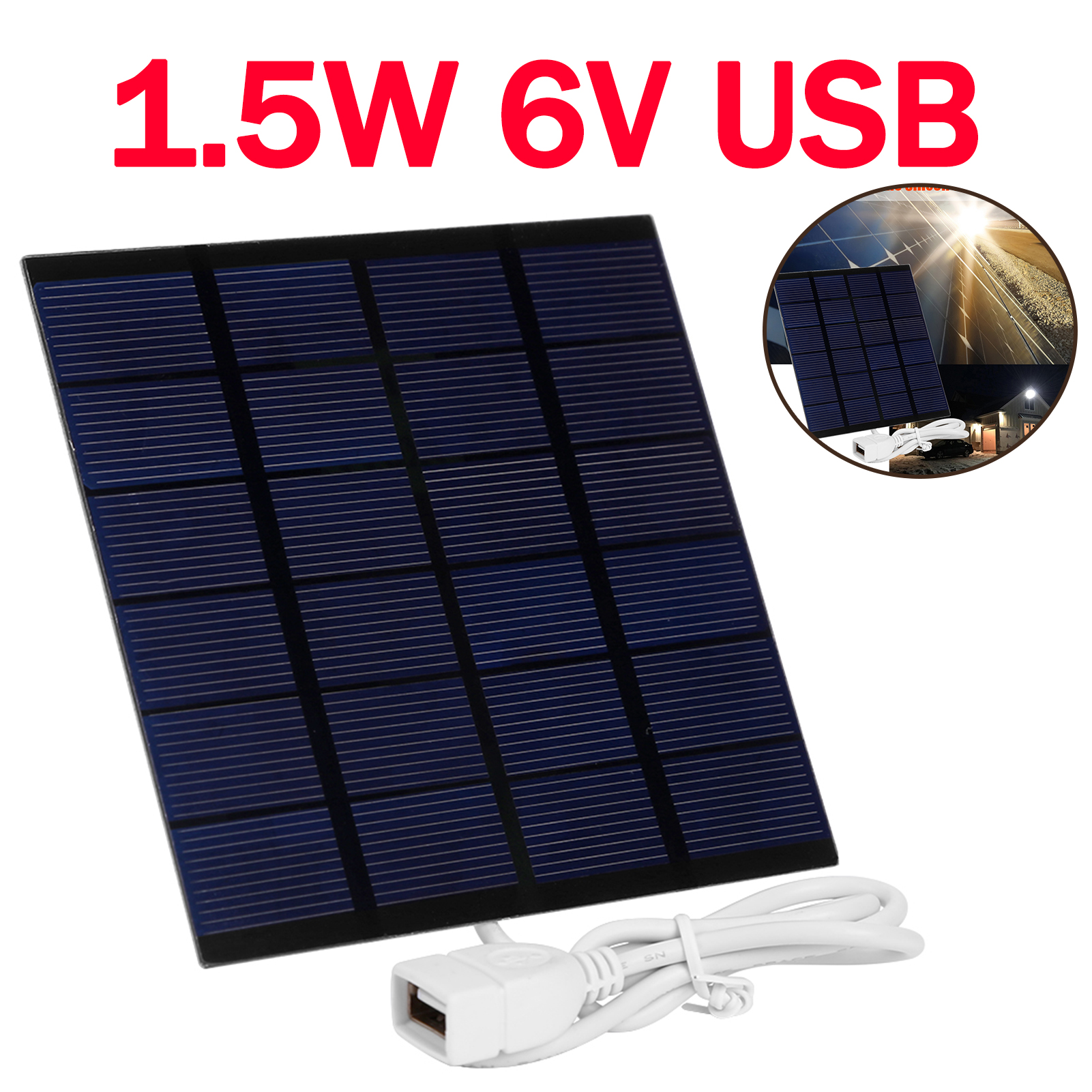 3W 5V Solar Panel Outdoor Solar Cells Charger for Security Camera IP CCTV Waterproof Sun power Charging Panel Security Camera: Green Camouflage