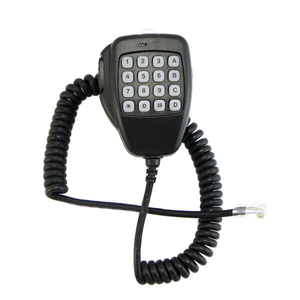 8 pin hm -118tn dtmf mikrofon til icom ic -706 ic-706 mkii ic -706 mkiig ic -208h mic fjernbetjent baggrundsbelyst dtmf håndholdt mikrofon
