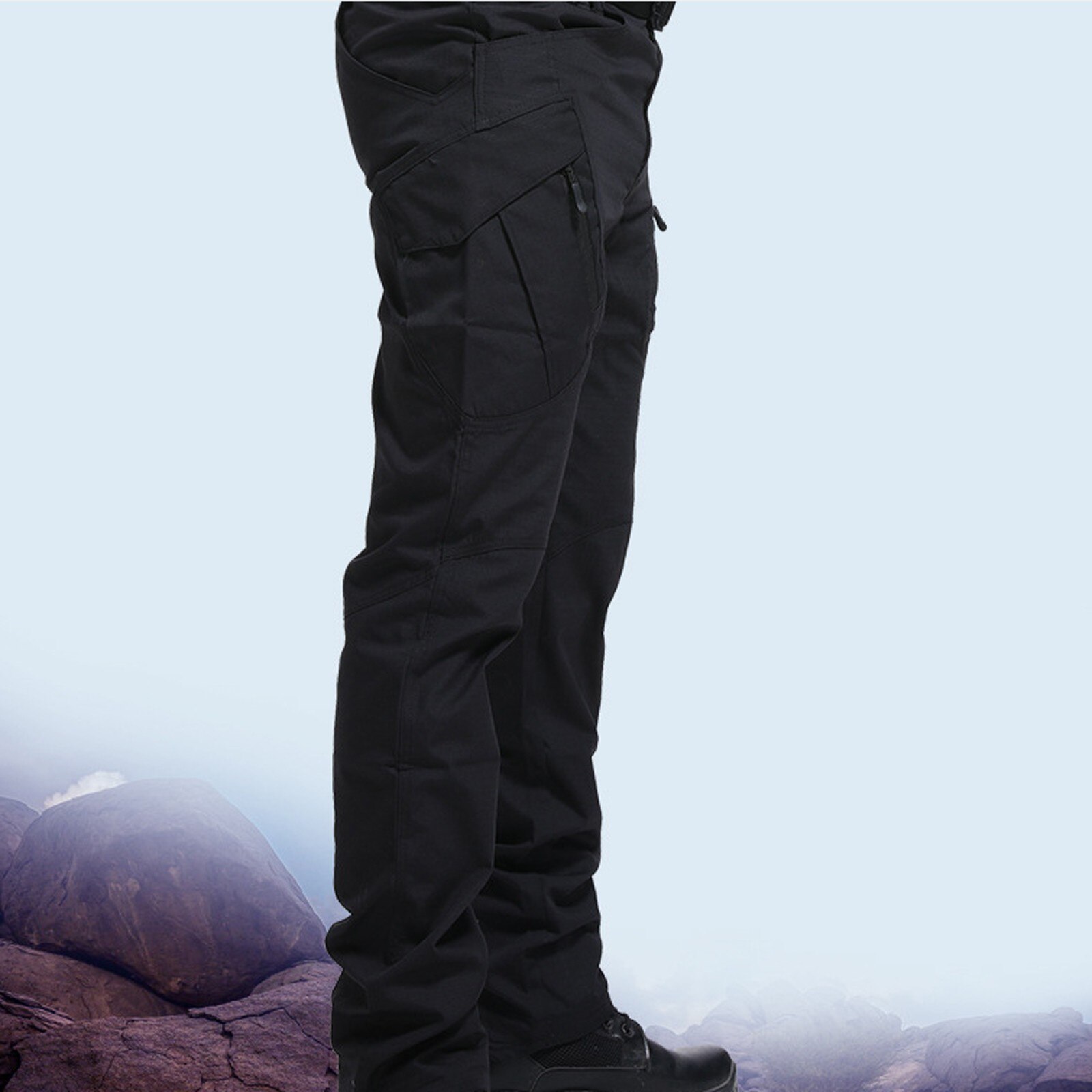 Mannen Oversized Plus Size Winter Softshell Fleece Outdoor Broek Trekking Vis Kamp Klim Wandelen Ski Warm Reizen Broek