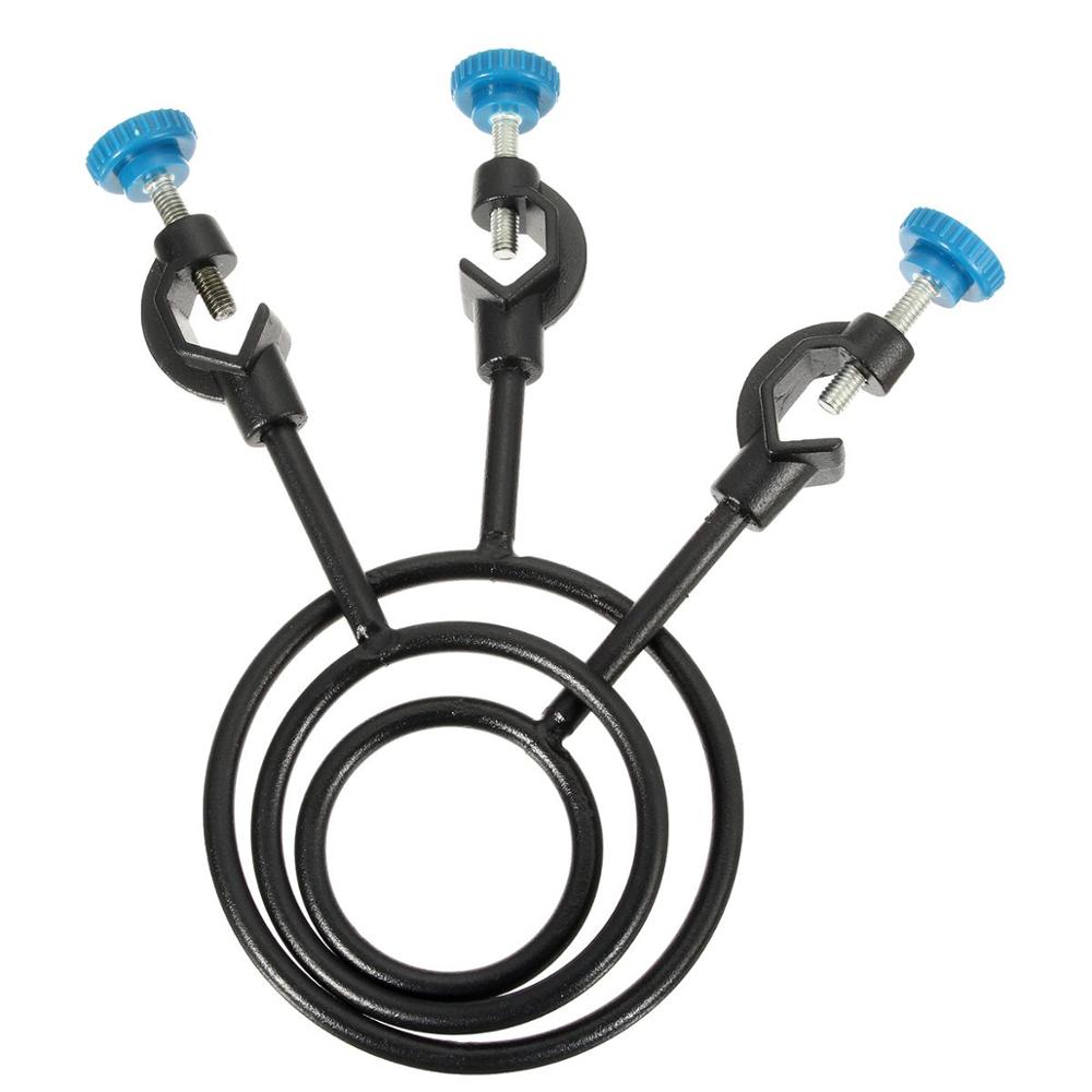 Anneau de Support en métal chauffant, outils fixes, ron cercles avec fil supérieur, fournitures universelles de laboratoire multifonctions réglables