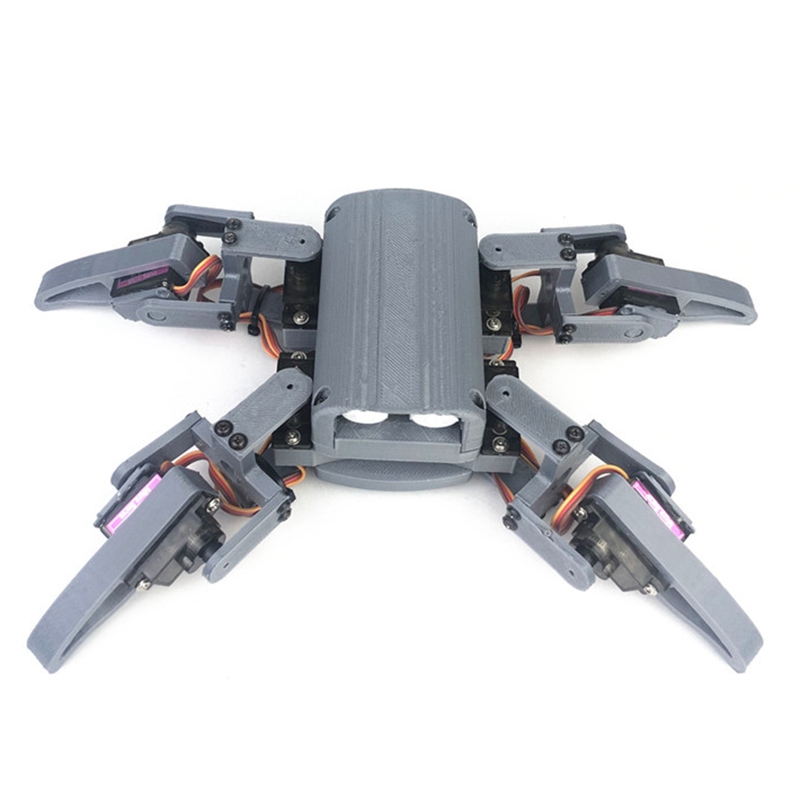 Viervoetige Spider Robot Mg90S Kit Maker Onderwijs WIFI Kan Telefoon Controle