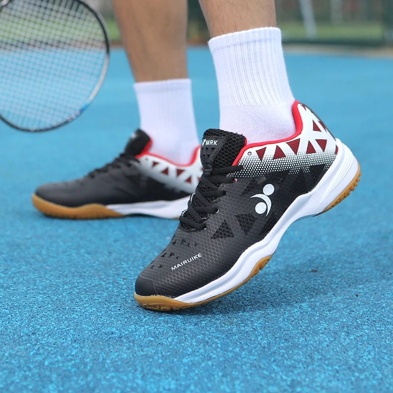 Mannen Badminton Schoenen Tafeltennis Schoenen Slijtvast Ademende Sneakers Antislip Originele Volleybal Schoenen