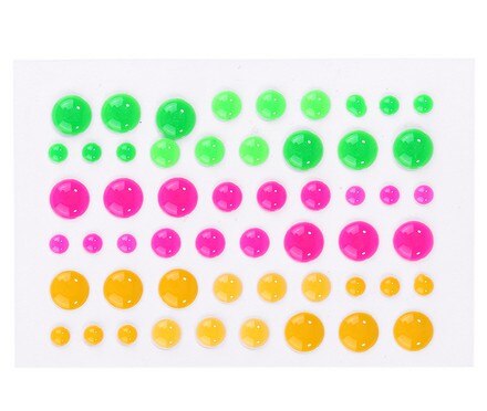 Harz Aufkleber farbige Punkt Scrapbooking/ DIY Handwerk Zucker Streusel Selbst-Klebstoff Harz sortiert Machen Dekoration Scrapbooking: Farbe 20