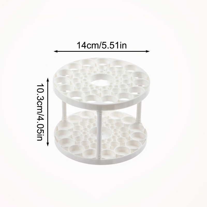 Large Capacity Makeup Brush Storage Bucket, Multi-Functional Cosmetics Display Rack, Eyebrow Pencil, Eyeliner, Lipstick Storage