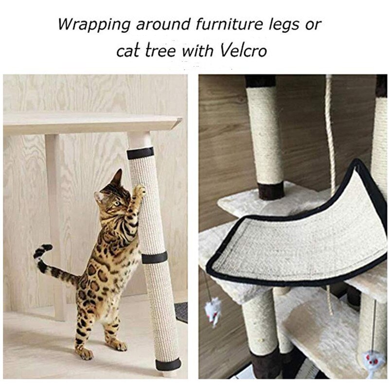 cats sofa Scratcher Kitten Scratch Board Pad Sisal Scratcher Mat Claws Care Table Chair mat drapak dla kota rascador para gato