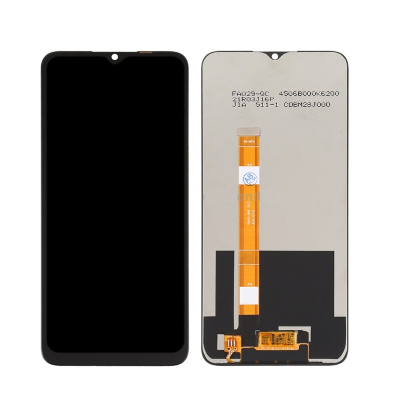 6.5 &quot; original skærm udskiftning til realme 7i global rmx 2193 lcd touch screen udskiftning digitizer samling helio  g85