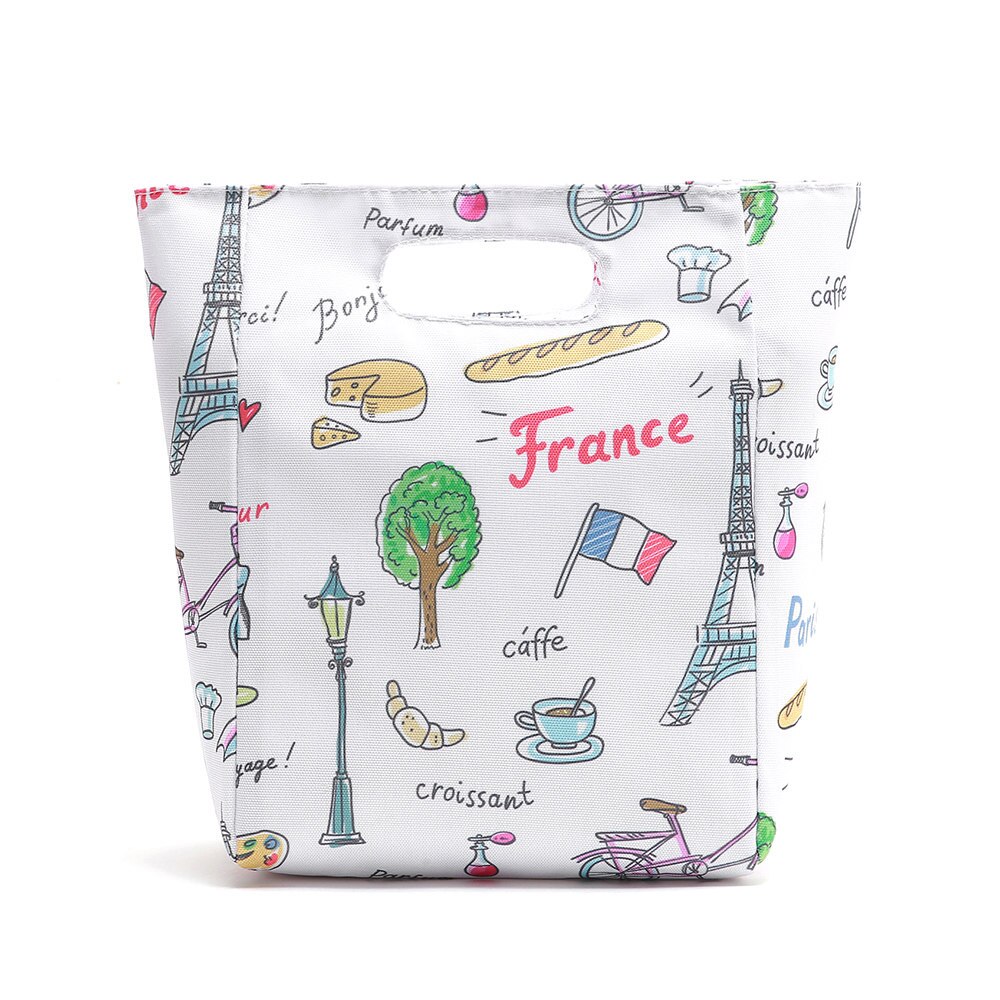 600D Polyester Oxford Portable 5L Cooler Bag Insulation Ice pack Thermal for Food Storage Picnic Ice Bag for kids: France