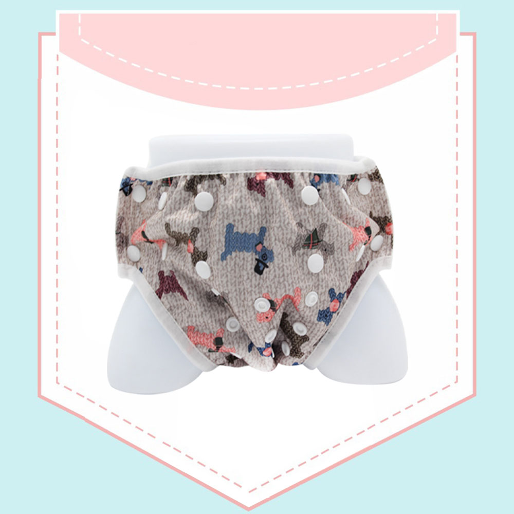 Toddler Training Swimming Diaper Leakproof Reusable Adjustable Nappy Swimwear Swimsuit Pool Pant