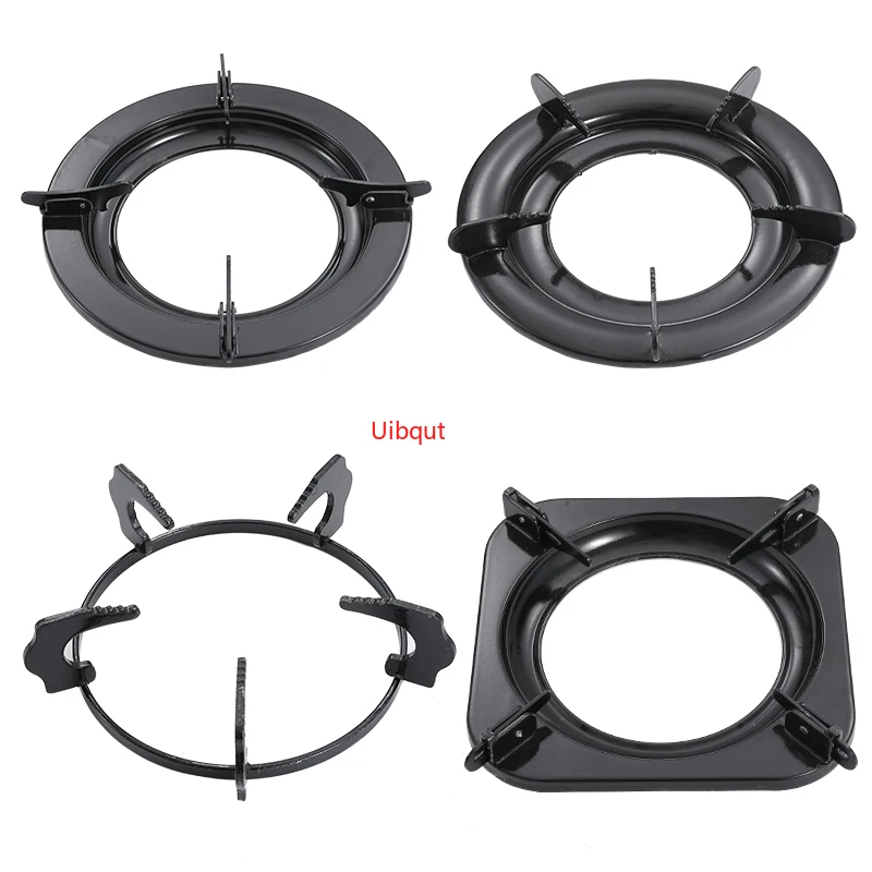 Soporte de hierro fundido para ollas y sartenes, estante para quemador, estufa de Gas, herramientas de cocina, accesorios de utensilios de cocina, protector de estufa