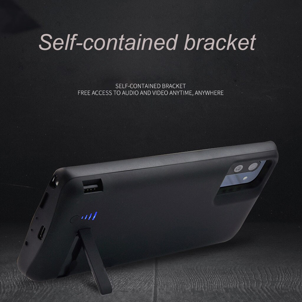 6000mah 6.8 polegada para samsung galaxy note 10 plus nova estendida caso carregador de bateria capa de carregamento do telefone para note10 +/plus