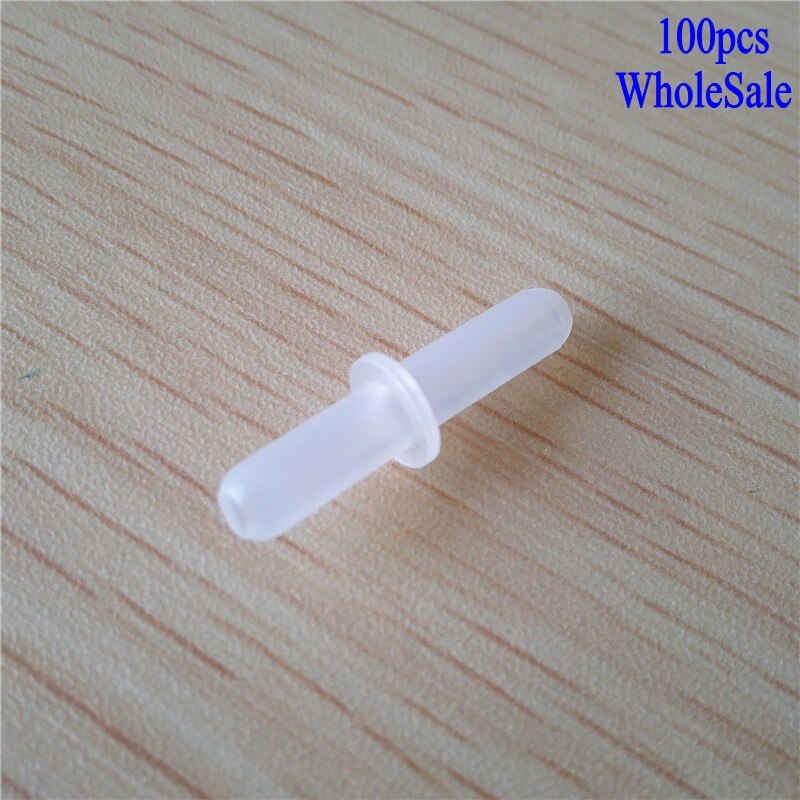 100 Pcs 2-Way Plastic Air Line Tubing Joints Connectors Aquarium Fish Tank Products