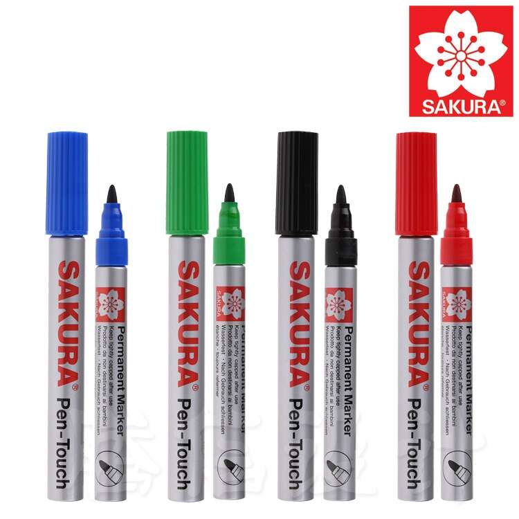 SAKURA Pen-Touch XPK CD Marker Borstel Pen Olie Gebaseerde 130 Japan
