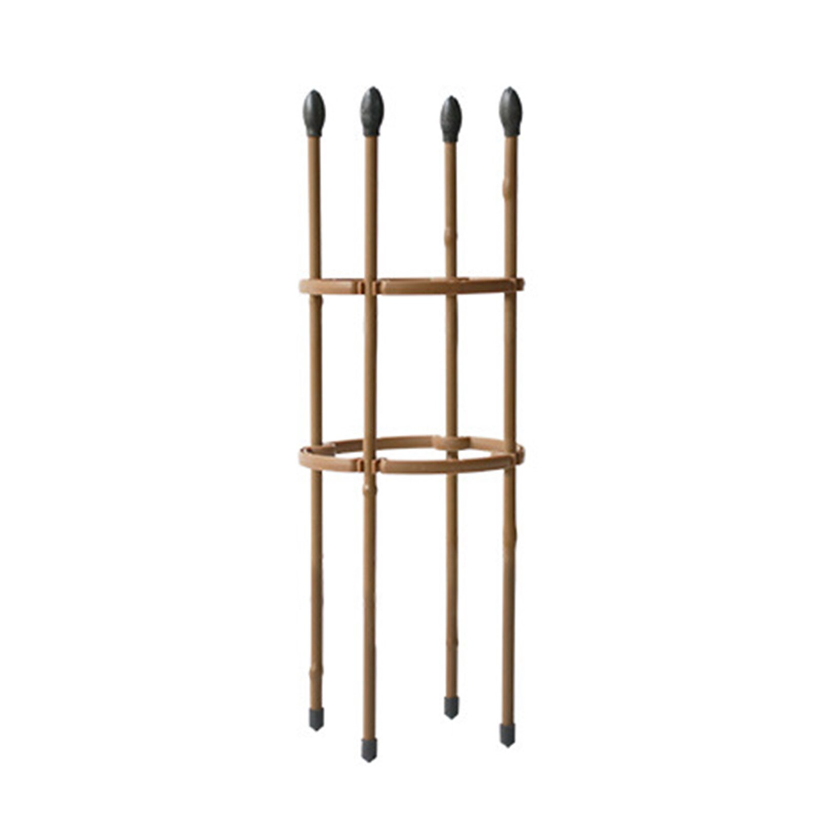Durable Climbing Plant Support Imitation bamboo 4-pole Climbing FrameTools Flower Vegetables Plant Support Frame Brackets: 20CM