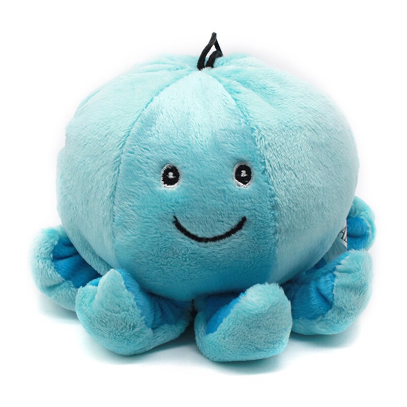 Pieuvre couleur pieuvre Paul peluche animal de compagnie jouet sonore drôle chat jouet sonore en peluche chat de compagnie réaliste jouet sonore: 03