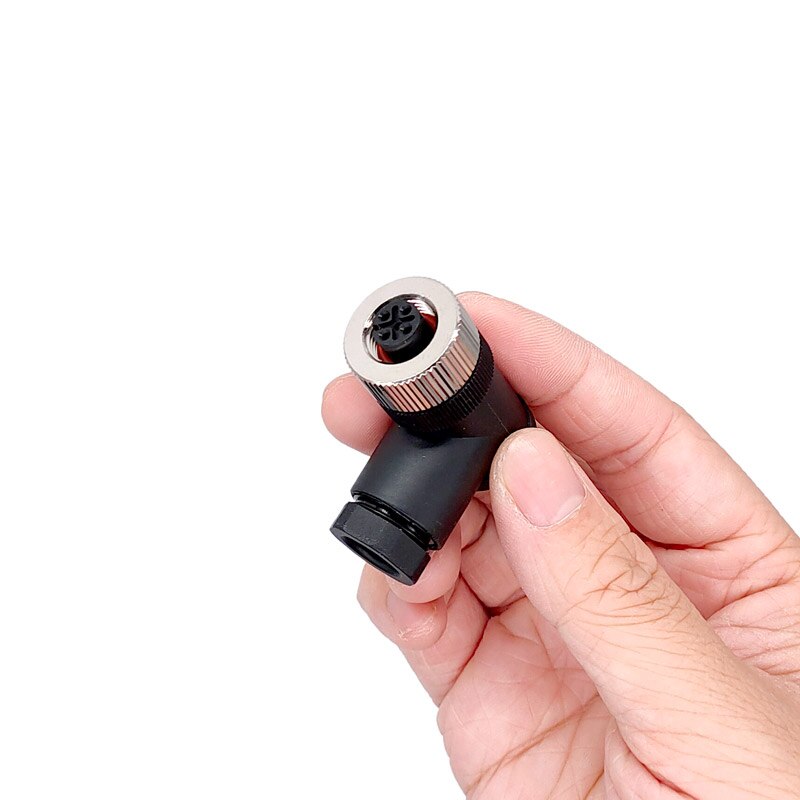 M12-Sensorstecker 4-polig 5-polig M12-8 wasserdichter männlicher und weiblicher Stecker mit Schraubgewinde und Kupplung A-Code-Sensoranschlüsse
