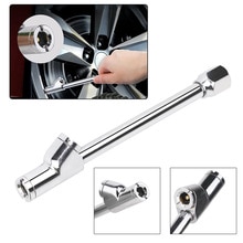 Car Inflatable Tool Chuck Heavy Duty Tires Filler FNPT Dual Head Air Inflator Compressor Tire Repair Tools 160mm Silver