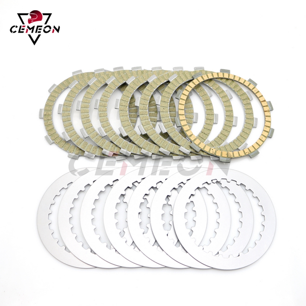 For Benelli BJ600 BJ600GS BN600 BN600GT Stels 600 BJ500 TNT600 TRK502 Motorcycle Clutch Friction Disc And Steel Plate Clutch Kit: Blue