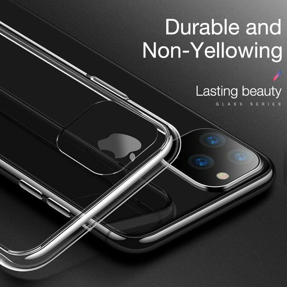 Voor Iphone 4 4S 5 5S Se 5C 6 6S 7 8 Plus X Xr Xs 11 pro Max Case Ultra Slim Soft Tpu Clear Silicone Case Telefoon Cover Shell Funda