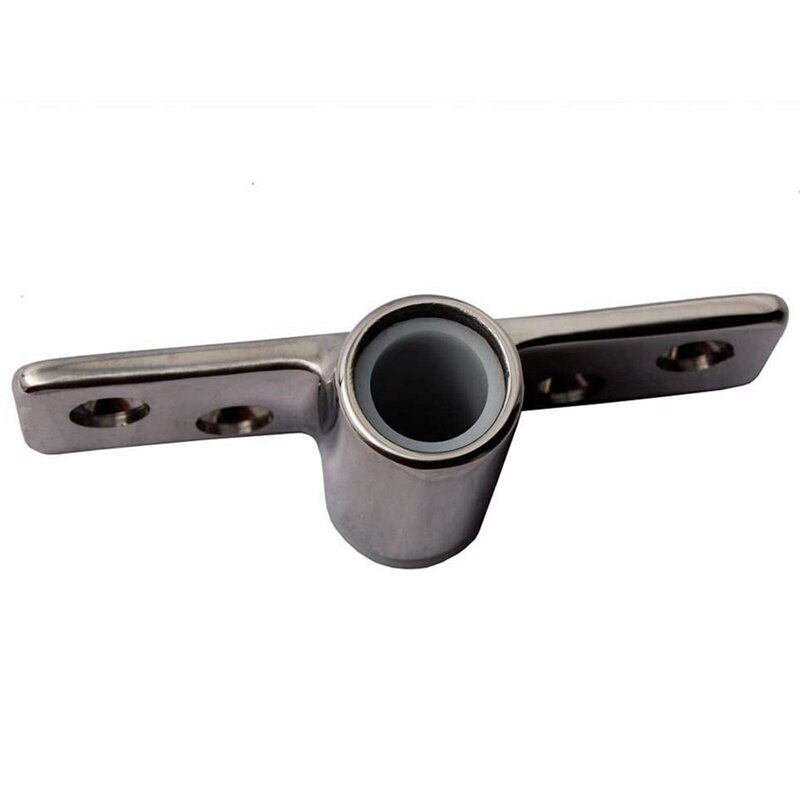 2 Pcs Boat 316 Stainless Steel Oar Lock Socket with Anodized Aluminum Telescopic Brackets Table Support