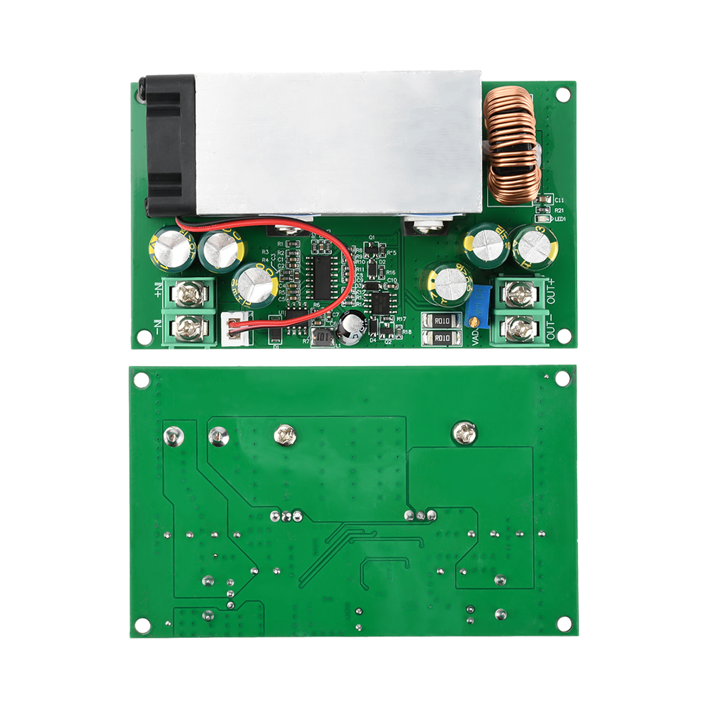 600W High-power DC Verstelbare Step-down Module 12V-75V naar 5V 19V 21V 24V 48V Buck Converter Supply Module Regulator: Default Title