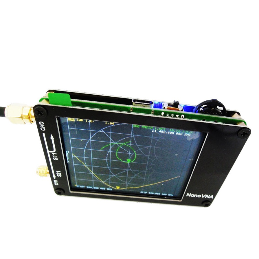 Portable Digital Vector Network Antenna Analyzer VHF UHF MF HF Antennas Analyzer Handheld Shortwave 50KHz-900MHz