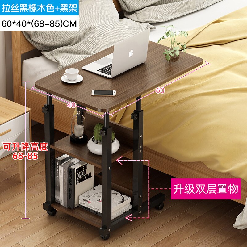 Small table on bed desk bedside