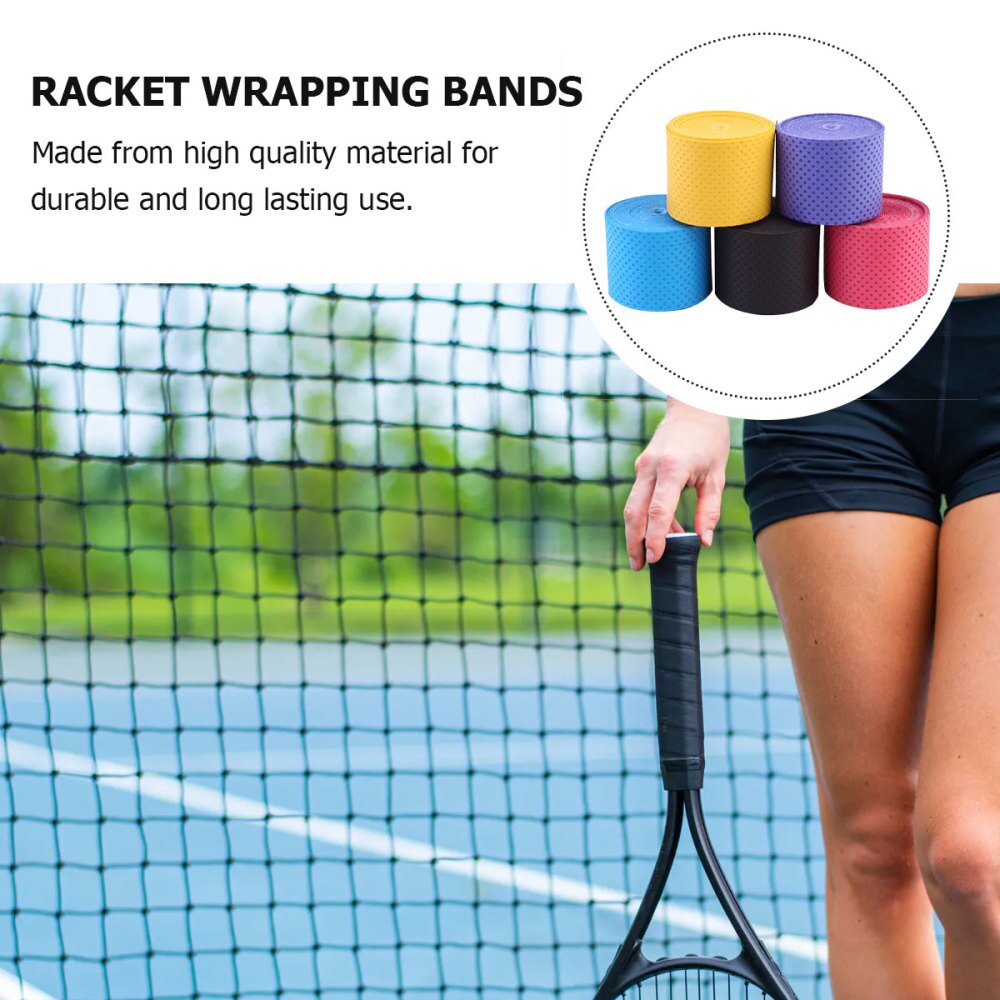 60 stuks racket grip wikkelbanden, antislip tapes, zweetabsorberende racketriemen