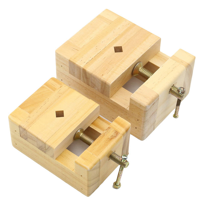 Household Wood Flat Vise Mini Clamp-on Bench Vise Flat Tong Woodworking Carving Engraving Home Accessories DIY Wood Working Tool