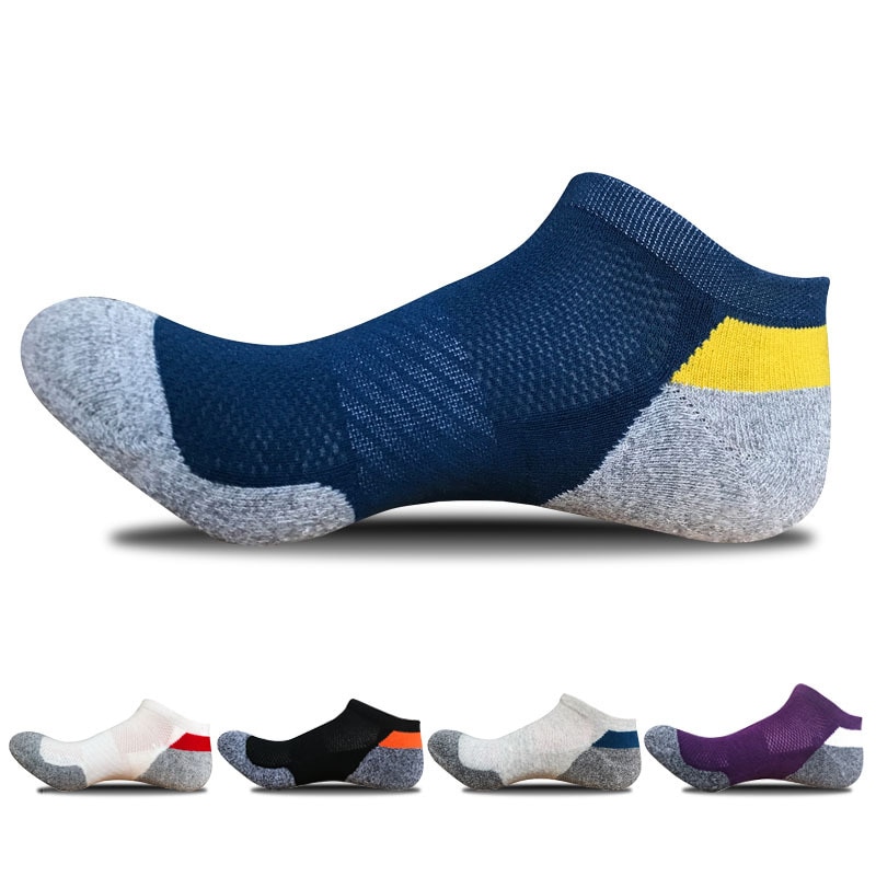 20 pares de calcetines deportivos de verano, calcetines deportivos absorbentes de algodón para entrenamiento, correr, zapatillas deportivas, Calcetines para hombre, talla Europea 39-44