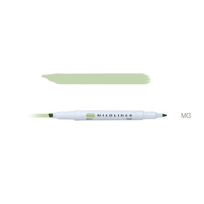 Original Zebra Mildliner Textmarker Dual Liner Textmarker Hersteller Stift Japanischen leicht Liner Textmarker Stift: MG