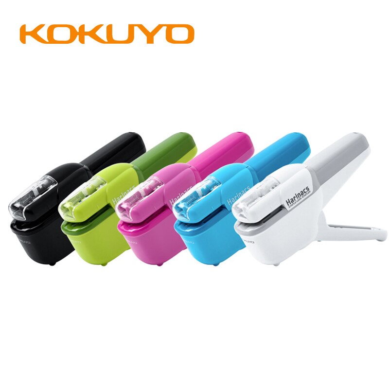 KOKUYO-grapadora sin aguja, SLN-MSH110, harinacs, portátil, ahorro de trabajo, puede engrapar 10 hojas, 1 ud.