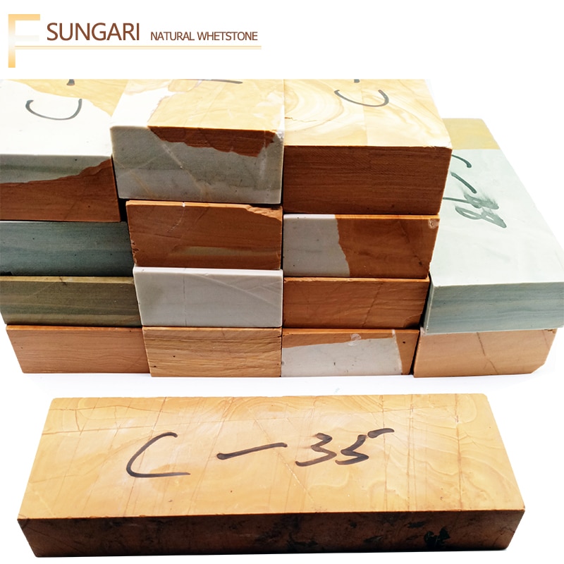 Naturlig slipstensknivslipare whetstone songhua (sungari) brynsten, vattenbryn, slipslipare