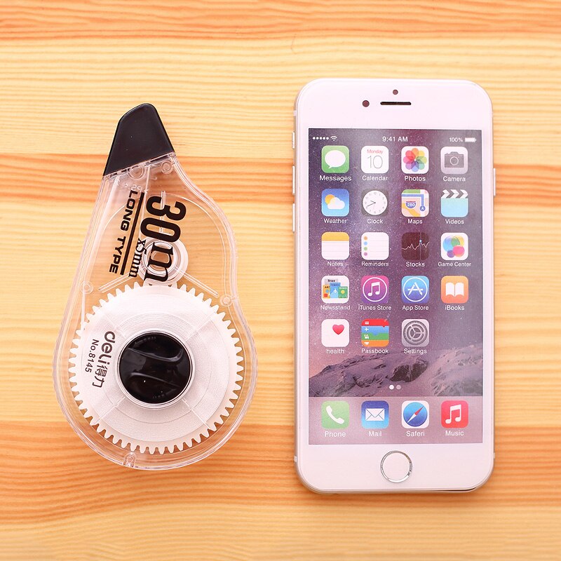 60M/pack Super Long Correction Tape White Modify Tape School Sticky Tape Correct Written Mistake Homework Test Office File 8170
