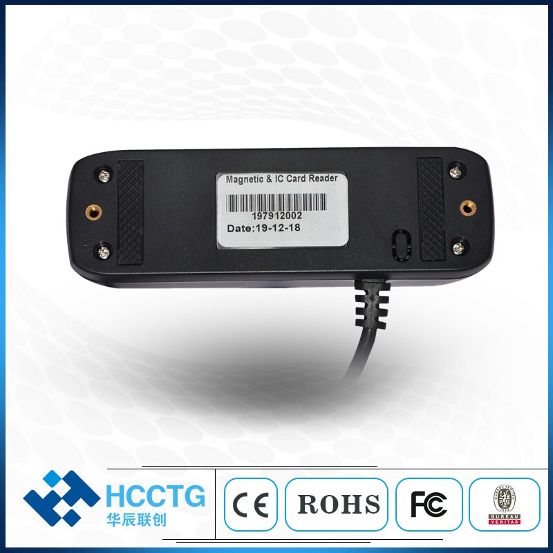 Handheld Small ISO7816 Smart NFC MSR Reader Writer HCC790U-SF