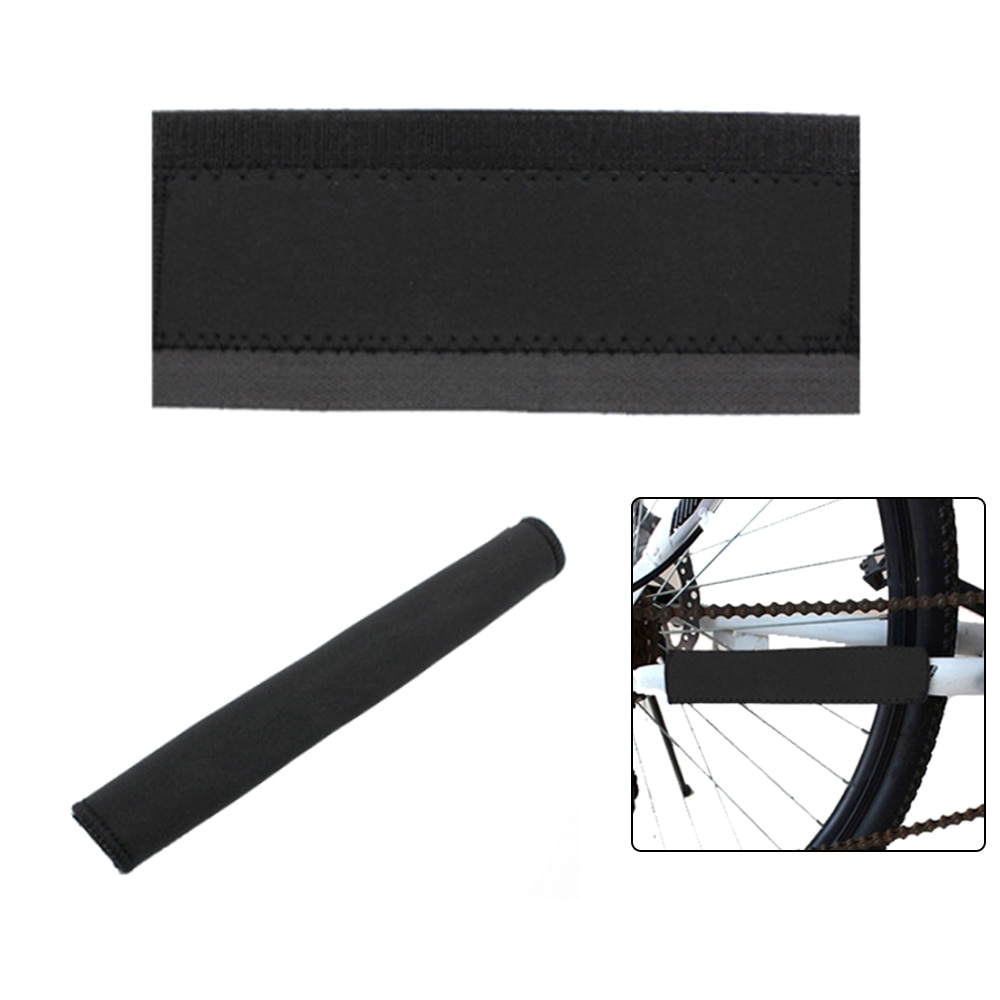 Neopreen fietsverzorging kettingbeschermers fietsframe kettingbeschermer beschermer mtb fietsverzorging beschermhoes: 1 stuk