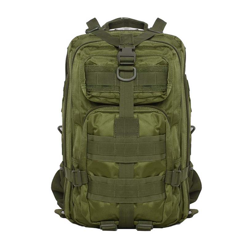Mænds rygsæk nylon mochila masculina vandtæt rygsæk rygsække mandlige escolar unisex tasker rejsetaske: Militær grøn