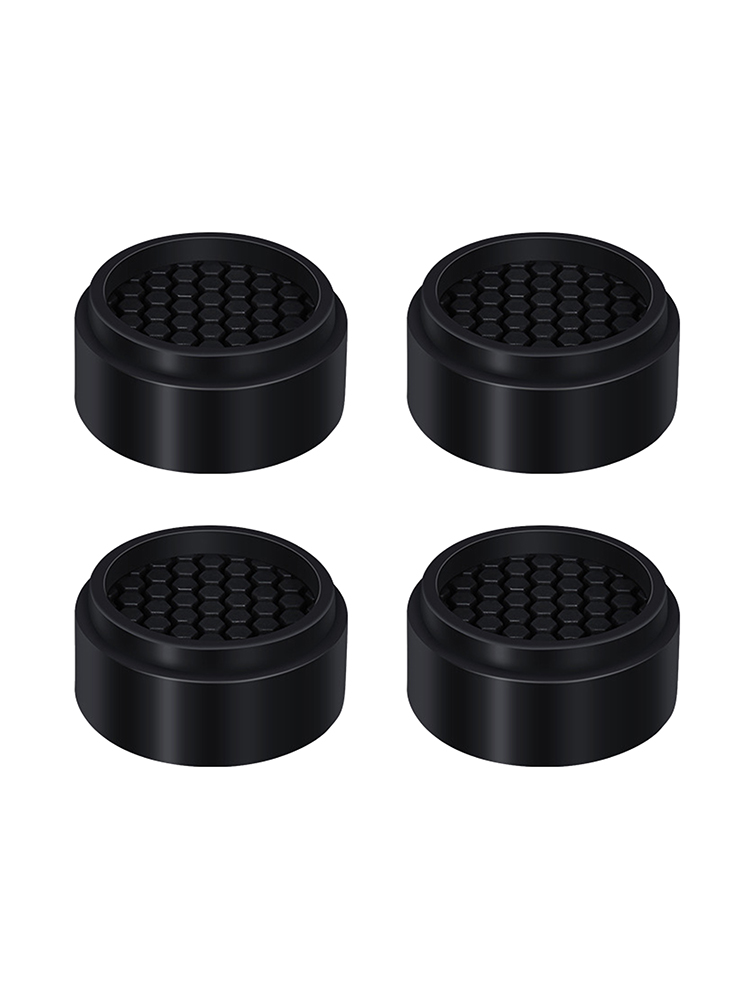 4pcs Foot Mats Anti-Slip And Shock Absorption Universal Rubber Pad Protective Pad Bed Table Box Tapered Shock Floor Instrument A