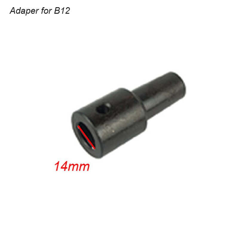 Mini Electric Drill Chuck Adapter for B12 Taper Connector Rod Motor Shaft Adapter For Motor 775 795 895 Drill Chuck Coupling: Chuck Adapter 14mm