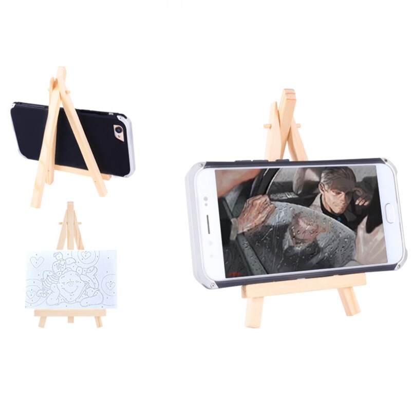 Artist Easel Collapsible Wooden Easel DesktopDisplay Stand Tripod Canvas Holder for Framed Photos Paintings Artworks