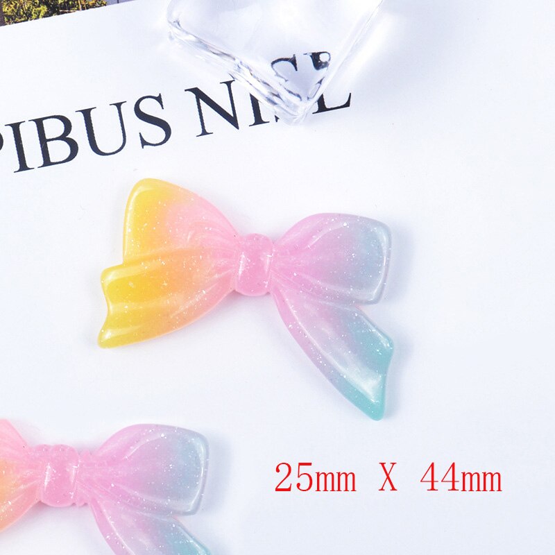 Symphony Charms for Slime DIY Candy Polymer Bead Filler Addition Slime Accessories Toys Lizun Modeling Clay Kit for Children: Bow A