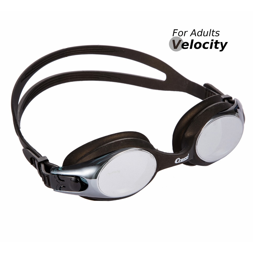 Cressi Zwembril Anti-fog Swim Eyewear Zwembad Goggle VELOCITY voor Man Vrouwen Volwassenen