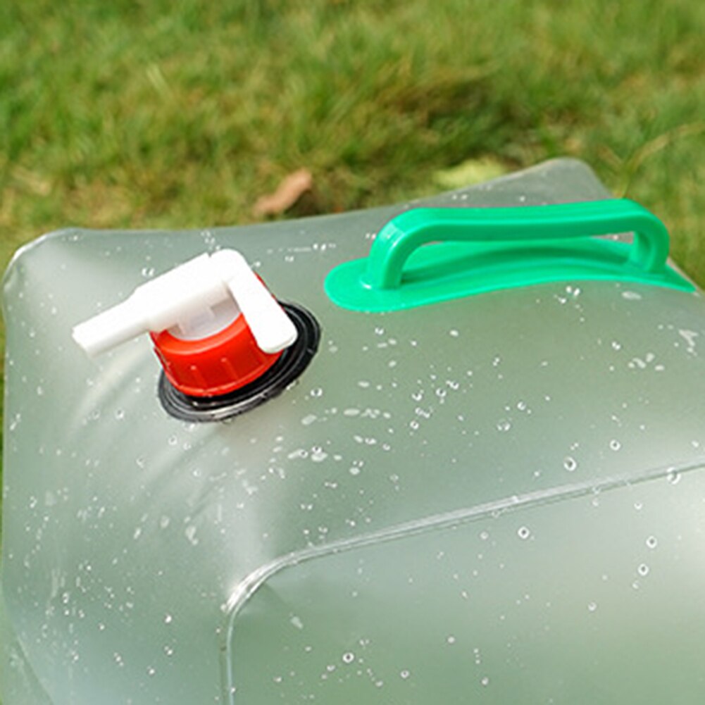 10/20L Opvouwbare Water Opslag Container Outdoor Wandelen Vissen Camping Opvouwbare Pvc Drinken Tas Water Tank Opvouwbare Emmer