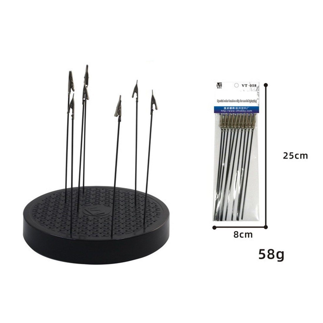 Paint Color Clip Base Spraying Clip Holder For DIY Model