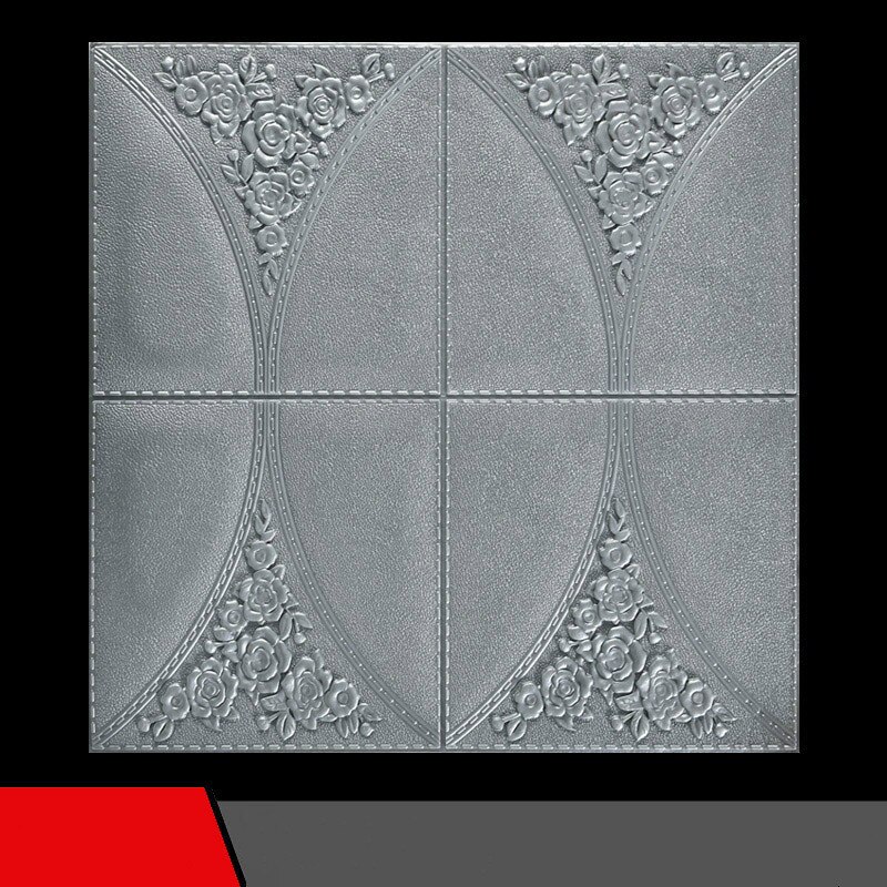 3D Waterproof Wallpaper Faux Leather Foam Self Adhesive Wallpaper for Living Room Bedroom Kids Room DIY Wall Stickers Background: F