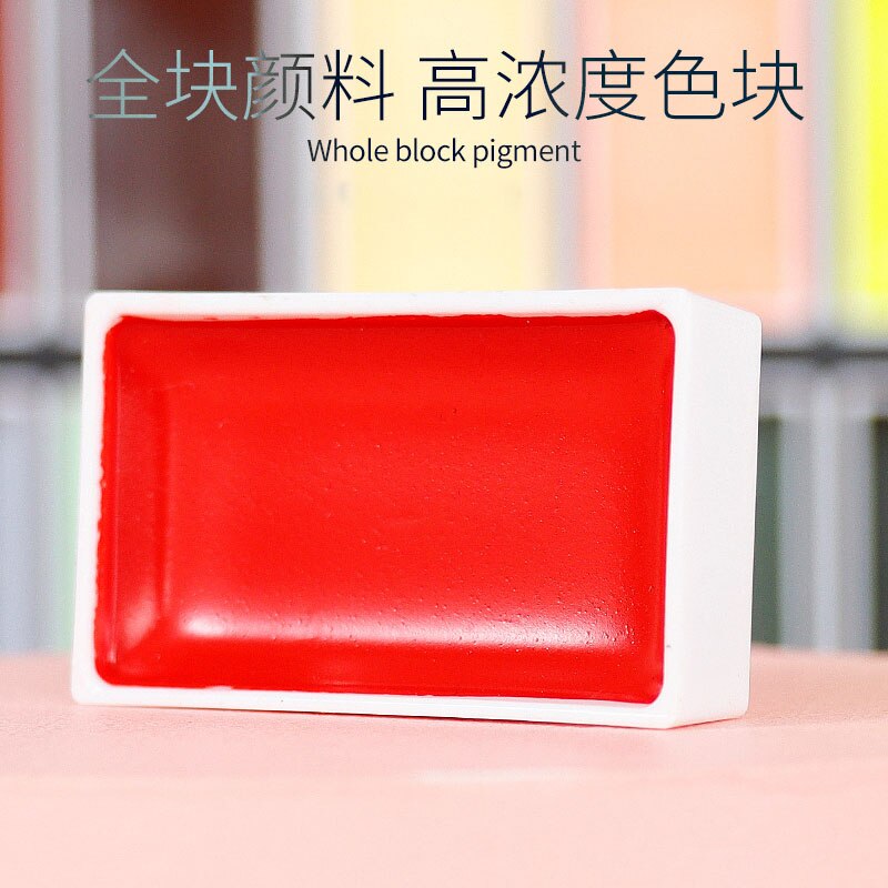 Artist level Solid Watercolor Paint Set for Painting Art Pigment Supplies