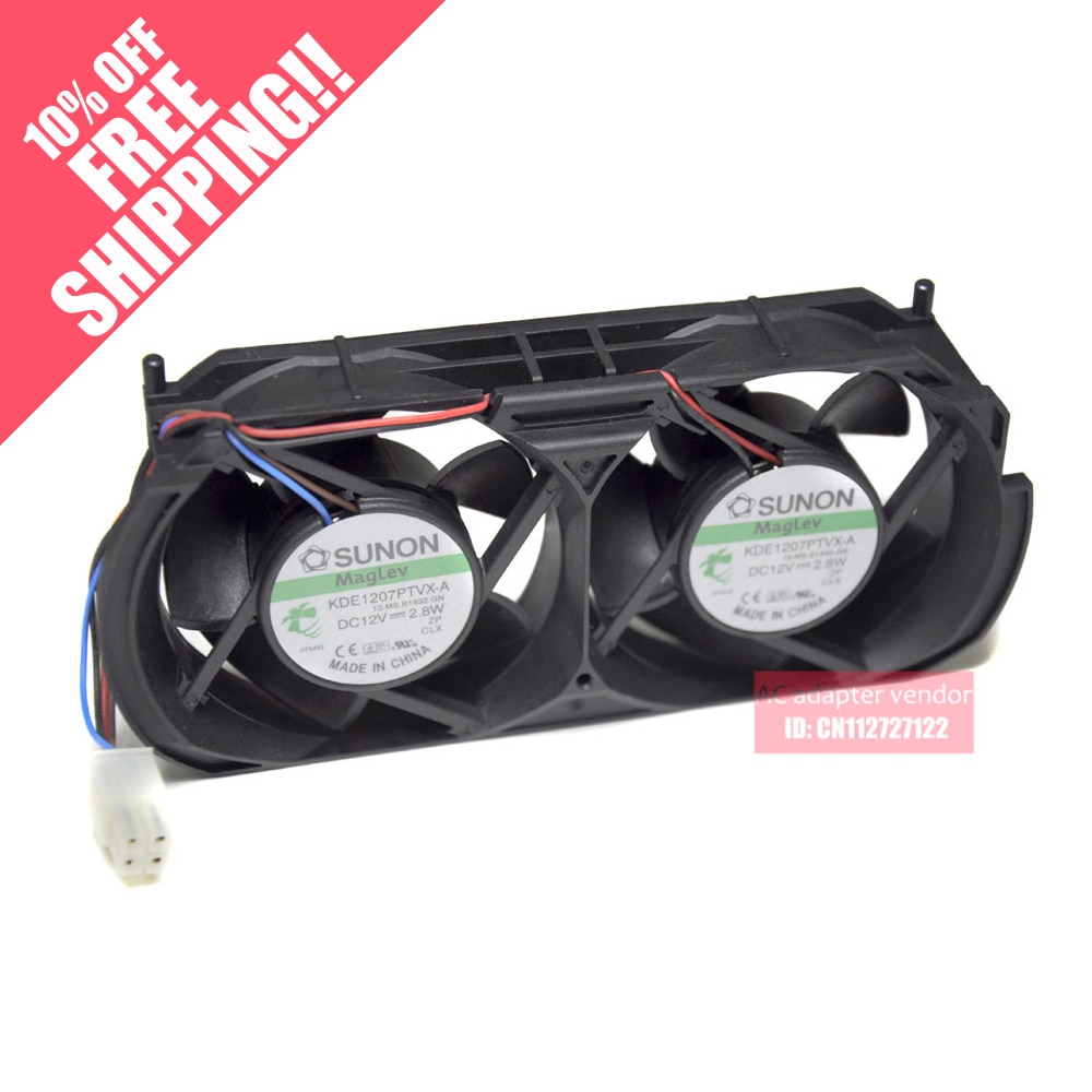 The chassis fan FOR XBOX 360 consoles host dual fan cooling enhanced cooling